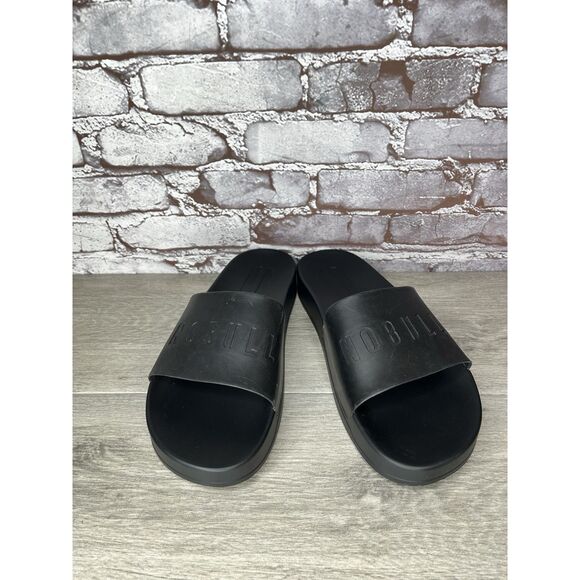 NoBull Black Rubber Casual Athletic Slides Sandals Men Sz 46EU/12M US Women 13.5 main image 15
